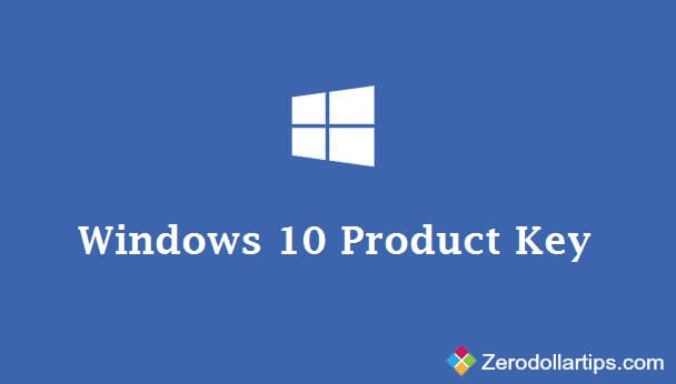 windows 10 product key