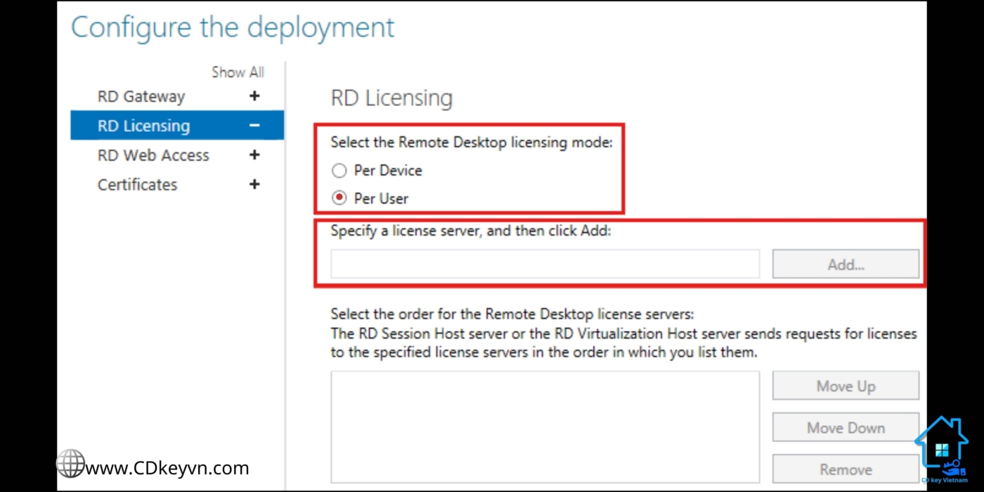 Windows Server 2012 Remote Desktop Services 50 User Connections