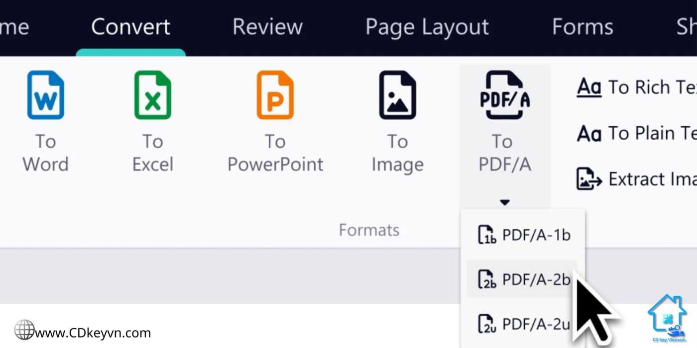 Chuyển đổi tài liệu PDF sang Word, Excel, PowerPoint và quay lại PDF chỉ bằng vài cú nhấp chuột đơn giản.