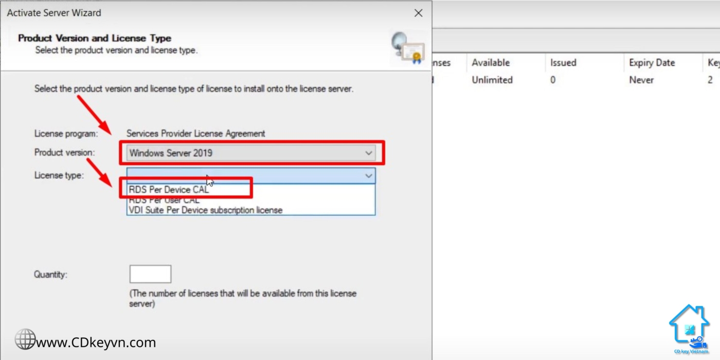 Windows Server 2019 Remote Desktop Services – 50 Device Connections