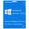 Windows Server 2016 Remote Desktop Services 50 Device connections