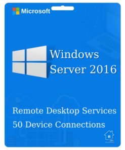 Windows Server 2016 Remote Desktop Services 50 Device connections