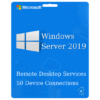 Windows Server 2019 Remote Desktop Services – 50 Device Connections