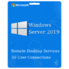 Windows Server 2019 Remote Desktop Services – 50 User Connections