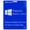 Windows Server 2012 Remote Desktop Services 50 Device Connections