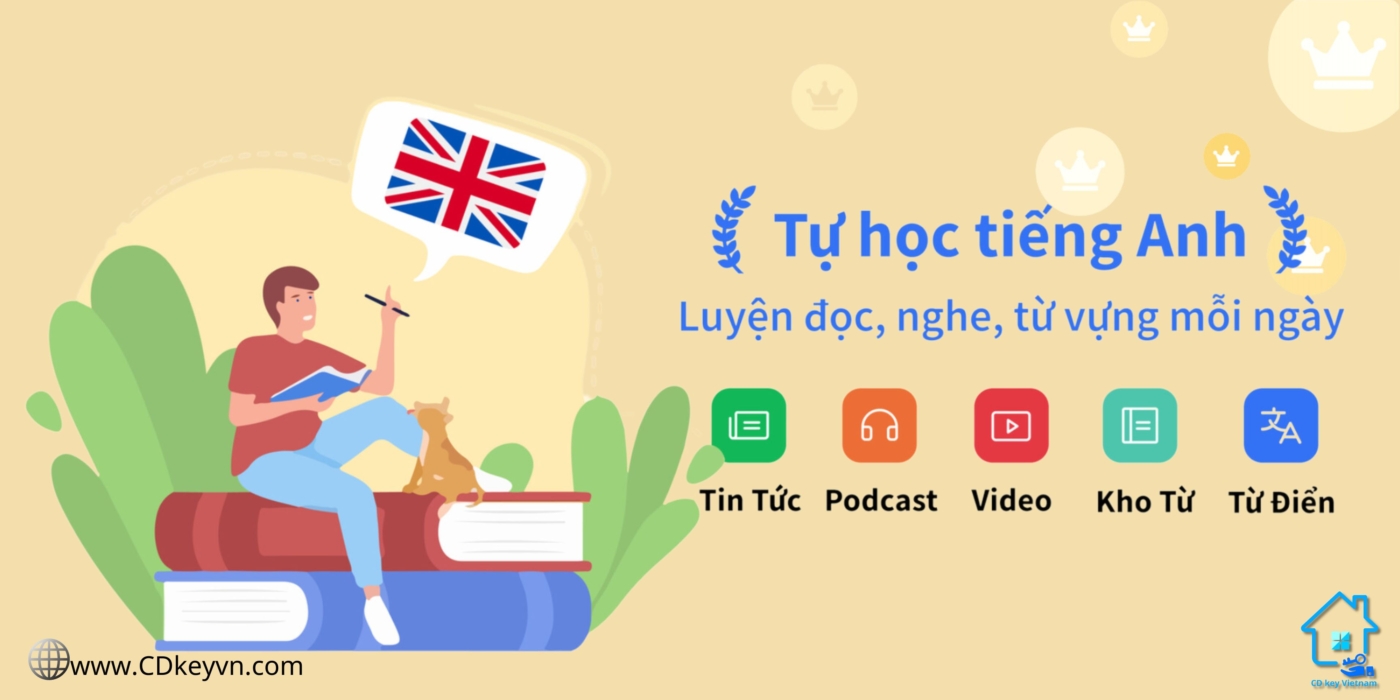 1.4English Pro – Học tiếng Anh mọi lúc, mọi nơi, theo cách của bạn.