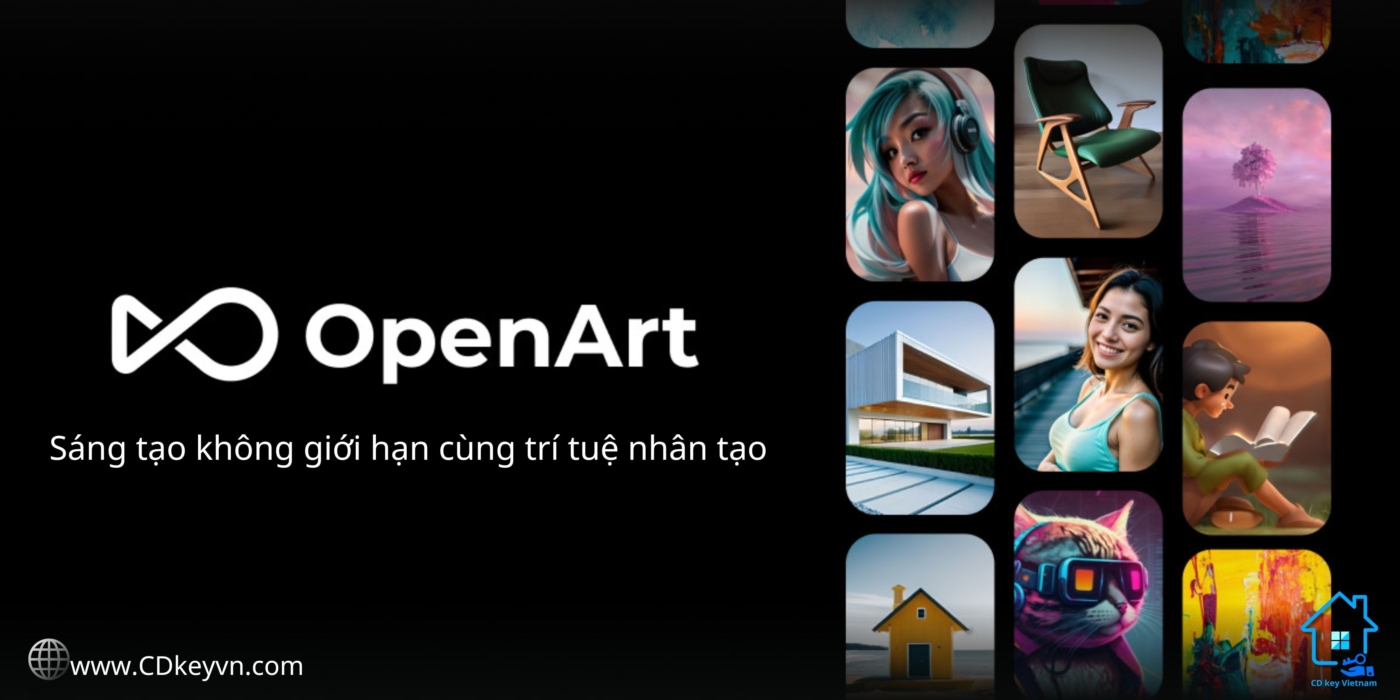 OpenArt - Sáng tạo không giới hạn cùng trí tuệ nhân tạo.