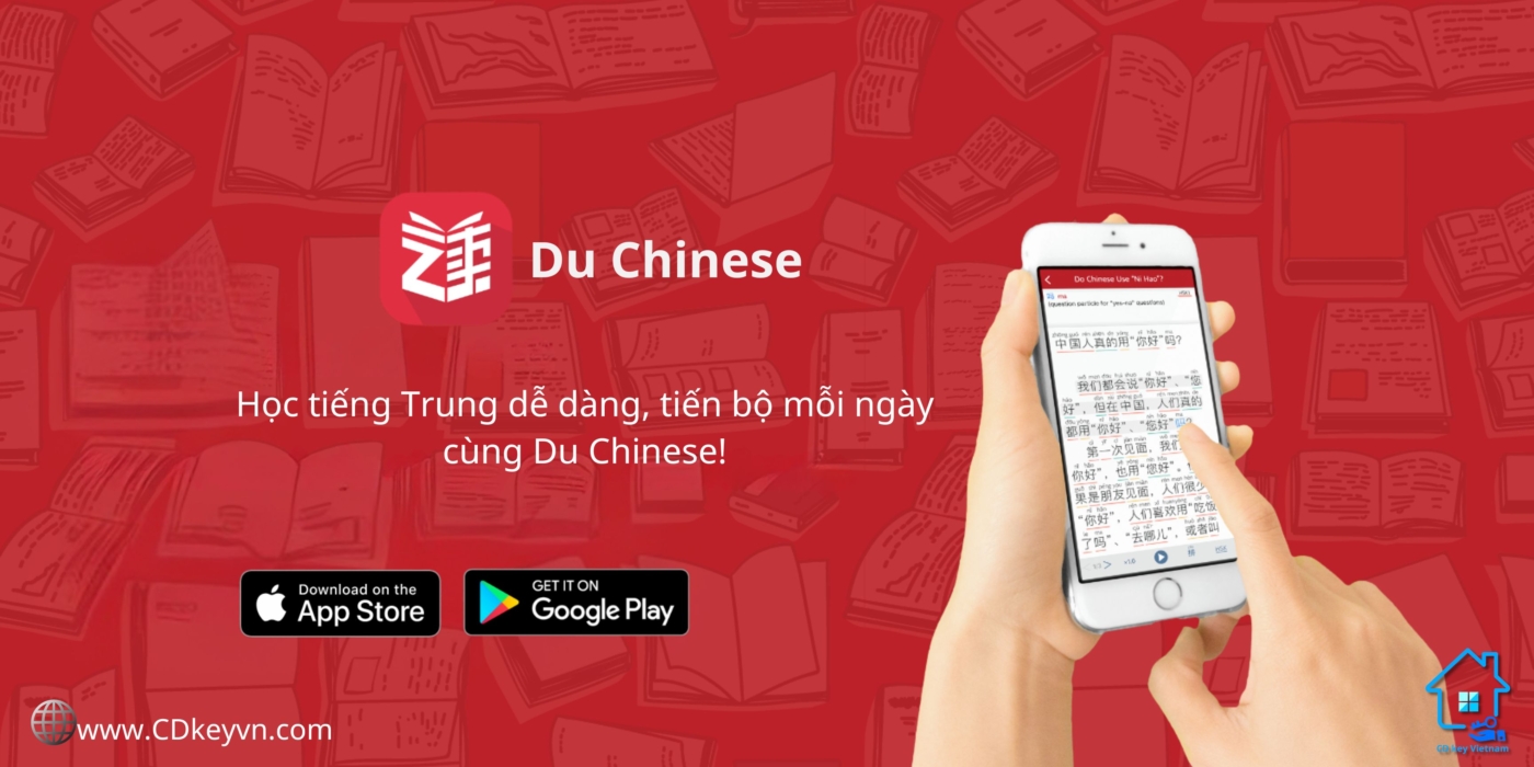 Học tiếng Trung dễ dàng, tiến bộ mỗi ngày cùng Du Chinese!