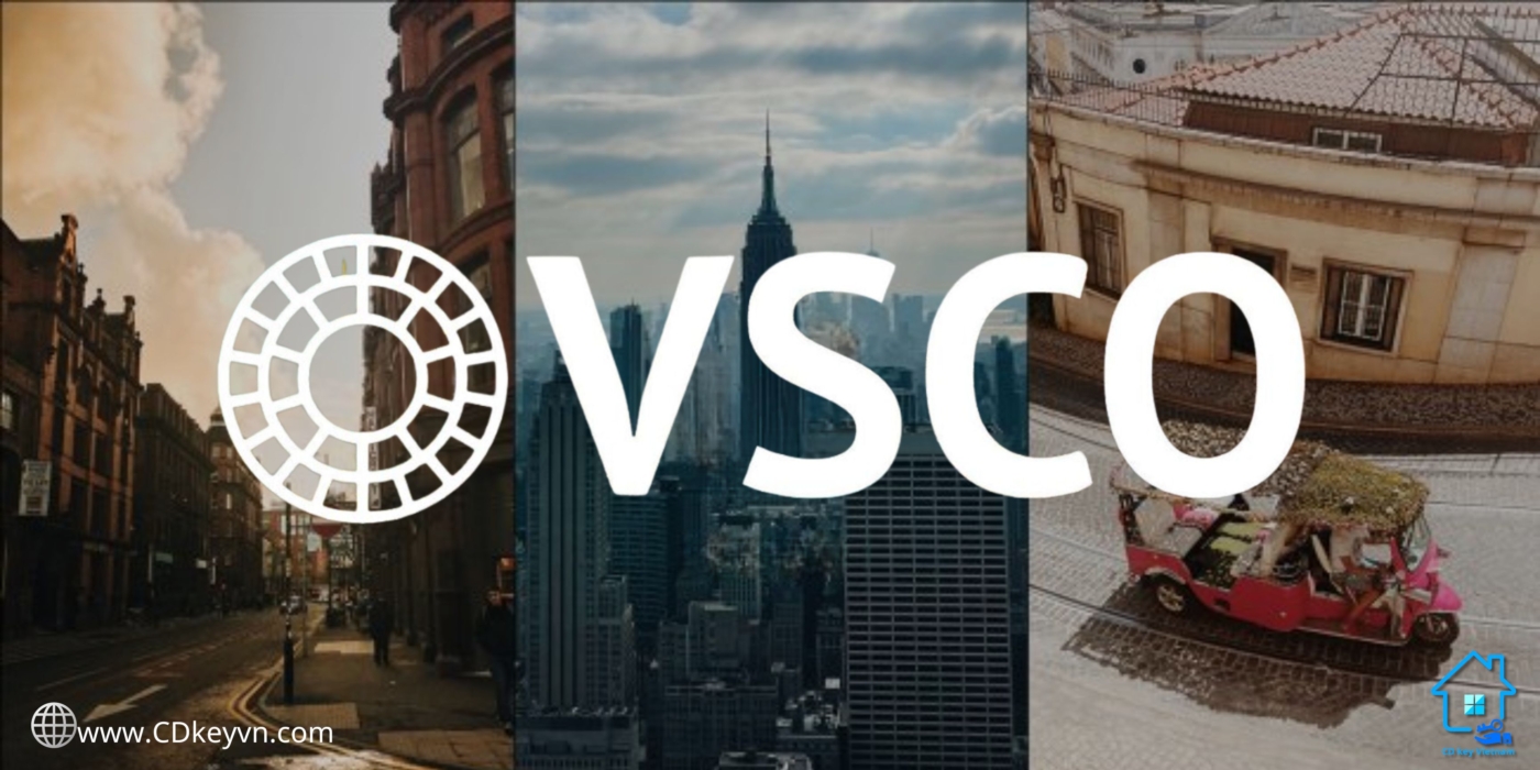 VSCO - For creators, by creators - Dành cho những nhà sáng tạo, bởi những nhà sáng tạo.