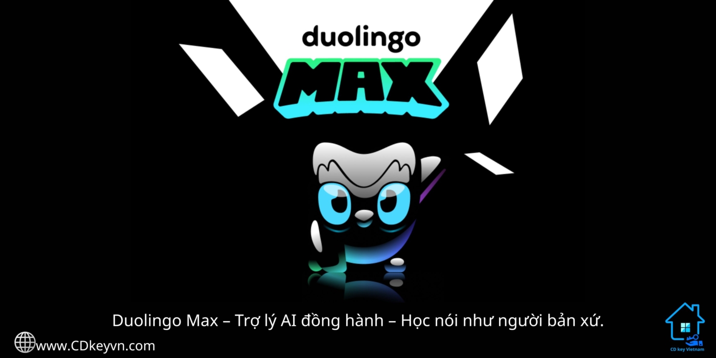 Duolingo Max -Trợ lý AI đồng hành – Học nói như người bản xứ