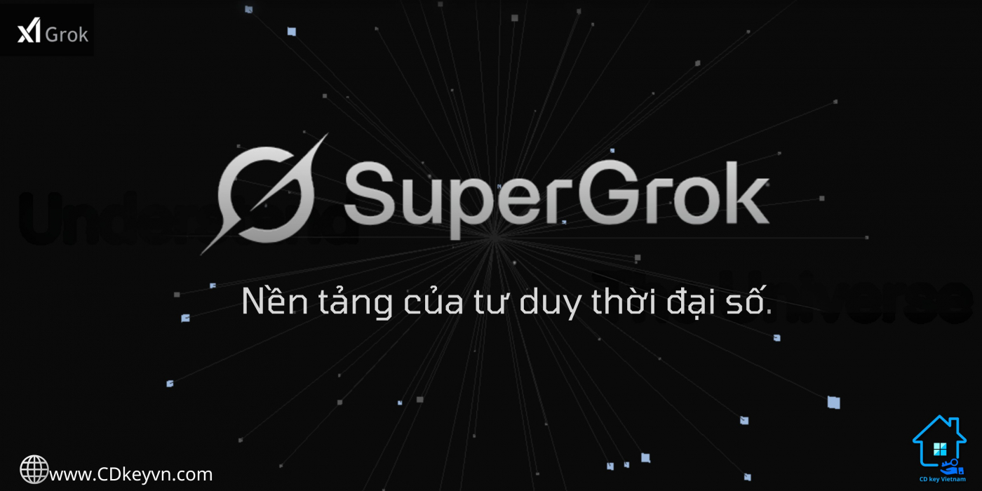 SuperGrok – Nền tảng của tư duy thời đại số.
