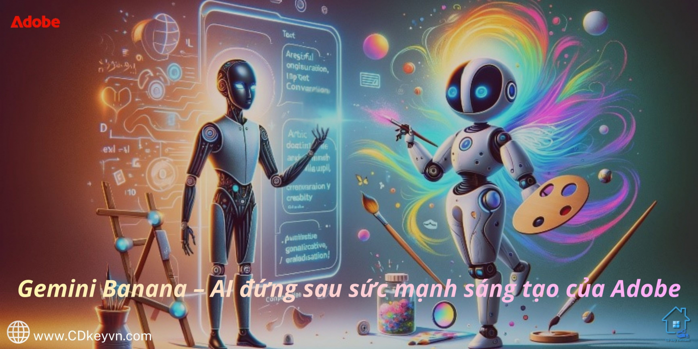 Giới thiệu tài khoản Adobe sử dụng Gemini Banana