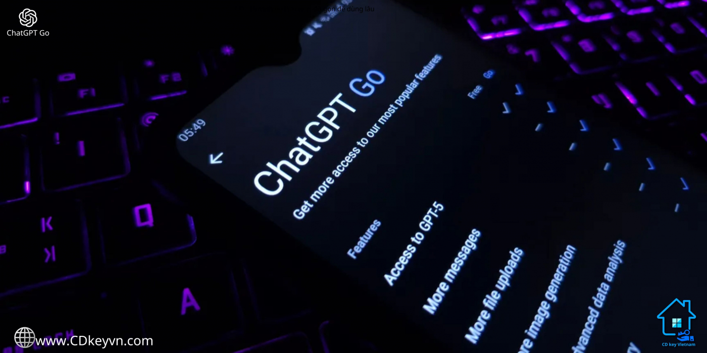 Tính năng nổi bật của ChatGPT Go